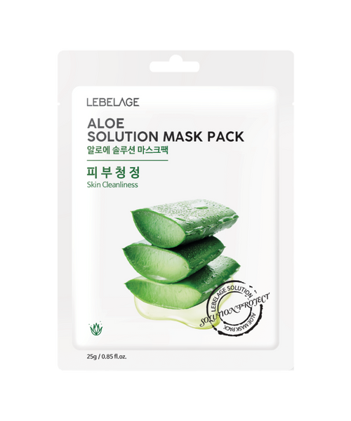LEBELAGE ALOE SOLUTION MASK PACK