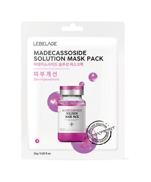 LEBELAGE MADECASSOSIDE SOLUTION MASK PACK