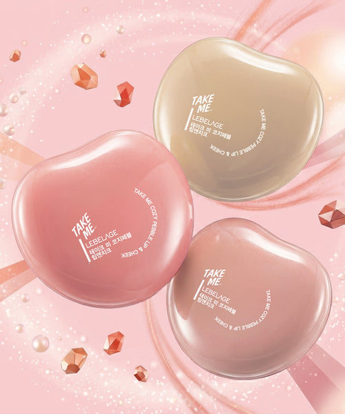 LEBELAGE TAKE ME COZY PEBBLE LIP & CHEEK