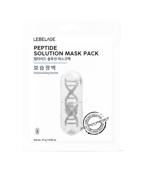 LEBELAGE PEPTIDE SOLUTION MASK PACK