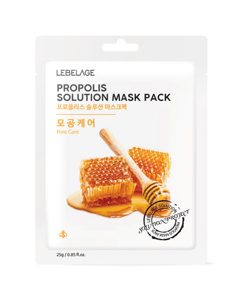LEBELAGE PROPOLIS SOLUTION MASK PACK