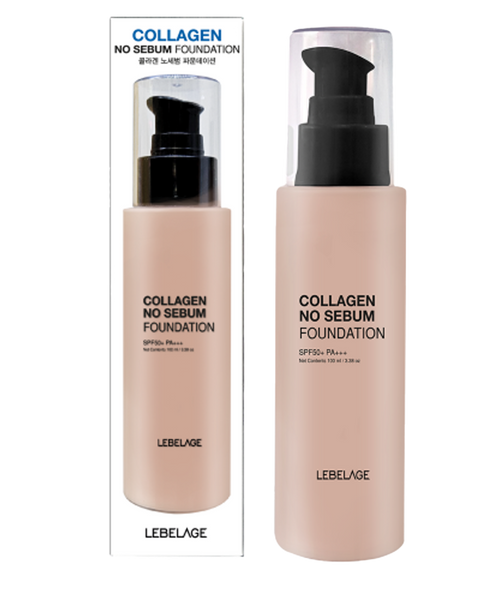 LEBELAGE COLLAGEN NO SEBUM FOUNDATION