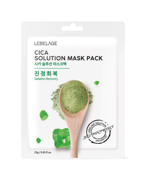 LEBELAGE CICA SOLUTION MASK PACK