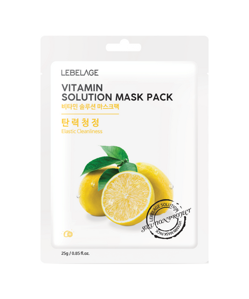 LEBELAGE VITAMIN SOLUTION MASK PACK
